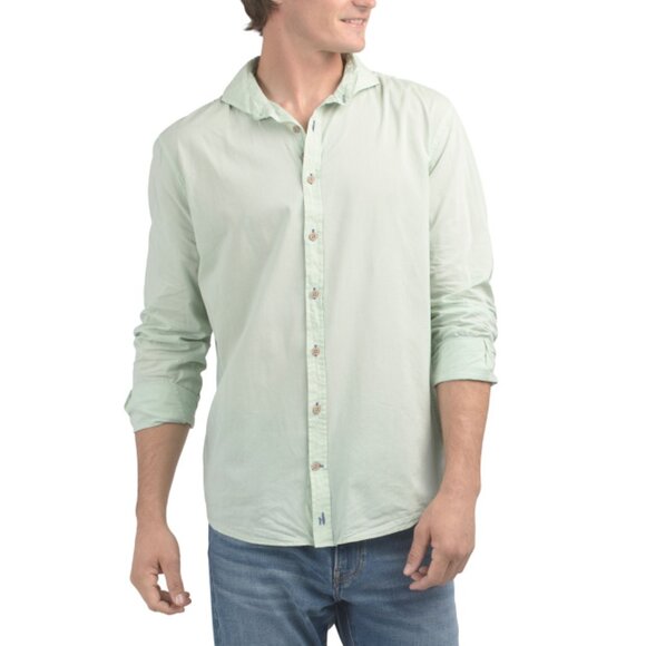 JOHNNIE-O Cactus Albin Long Sleeve Woven Shirt